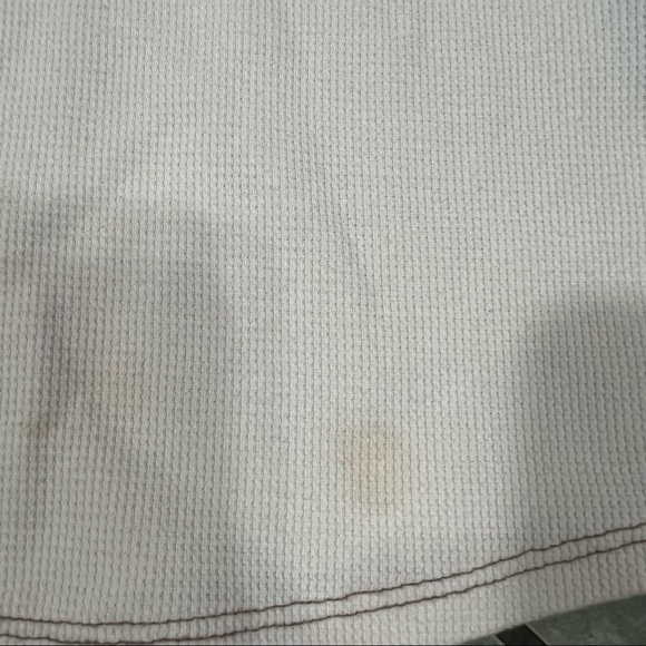 Kuhl Tan Thermal Henley Waffle Knit Scoopneck Long Sleeve Top Women's Sz L Base - Picture 8 of 10